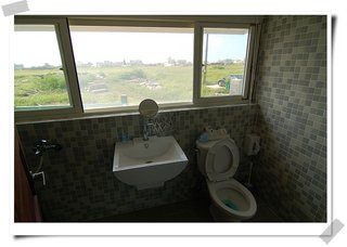 精緻雙人房，浴室裡面也有廣闊的視野