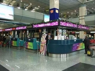 馬公機場復興登機劃位行李櫃檯