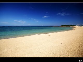 吉貝海上樂園美麗的沙灘與海景