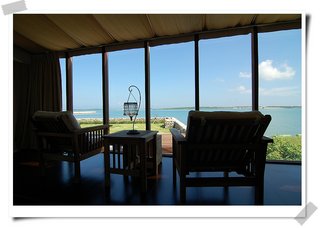 VIP觀海精緻蜜月套房，房內就可看見美麗廣闊的海景