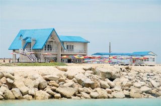 險礁嶼最著名的小屋：蔚藍小屋