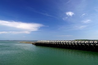 岐頭碼頭的海岸