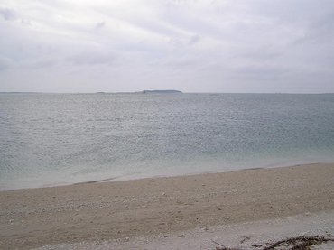 青螺的沙灘主要就是由珊瑚碎屑組成