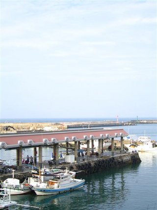 南滬港停泊漁船的地方