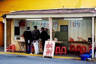 重慶街上的店面