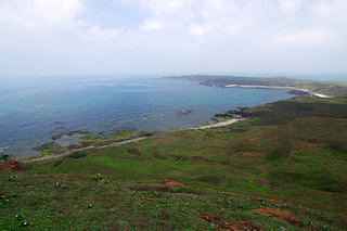 天台山海岸全景