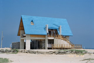 原味的夏天劇中的藍色小屋"8釐米蔚藍"