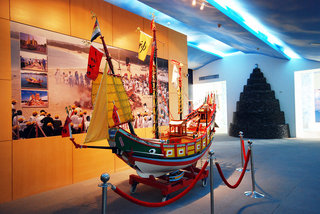 石塔與澎湖古代各式漁船