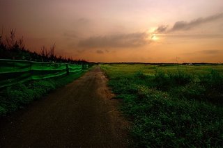 以下幾張是後灣沙灘的夕陽景色