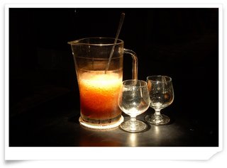 仙人掌冰釀，滿滿一大壺1000元，圖中為原有份量的一半