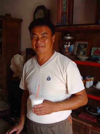常民館的老闆，也是現在推動二崁的重要推手