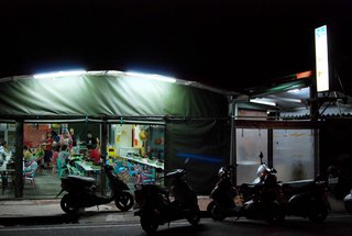 火鍋店晚上門市